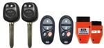 Toyota Avalon Solara 2004-08 Chip Key 44D Dot + Remote GQ43VT20T Programmer. Fixed Price $64.99.