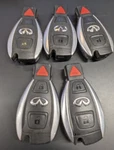 Lot Of 5 Oem Infiniti Fobik Key Remotes IYZDC12K 3 Buttons. Fixed Price $50.00.