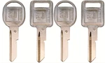 4 Keys Set - New Gm Logo Oema Ignition +b Doors/trunk Blanks Uncut. Fixed Price $25.04.