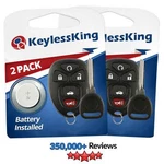 New Replacement Keyless Entry Remote Start Fob Clicker For 15912860 + Keys. Fixed Price $19.95.