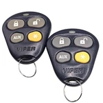 Pair Of Viper Keyless Remote Start Fob Alarm Transmitter EZSDEI474V Rpn. Fixed Price $19.85.