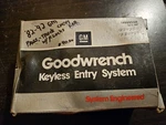 Gm Goodwrench 999558 Keyless Entry System Remote Lock Kit. Fixed Price $100.00.