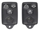 2 Chrysler Dodge Oem Keyless Entry Car Remote Button Trunk GQ43VT5T GQ43VT7T. Fixed Price $15.84.