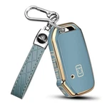 Qbuc For Kia Fob Cover Case With Keychain 2019 2020 2021 2022 Blue. Fixed Price $19.05.