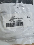 452899001 - Bolt, Double Snap Zinc Plated Sold Each. Fixed Price $15.50.