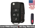 1X New Replacement Key Fob Remote Shell / Case For Select Volkswagen Vw Vehicle. Fixed Price $19.95.