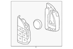 Genuine Gm Keyless Entry Transmitter 13556221. Fixed Price $151.30.