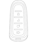 Genuine Ford Keyless Entry Transmitter GB5Z-15K601-C. Fixed Price $42.36.