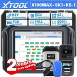 Xtool X100MAX KS1 SK1 Car Key Programmer Set For Mercedes Toyota Diagnostic. Fixed Price $1689.00.