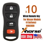 5X Xhorse Universal Wired Remote Key For Nissan 4 Buttons XKNI00EN Vvdi Max. Fixed Price $32.95.