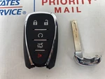 Genuine Oem Chevrolet Fob Smart Keyless Entry Remote 5 Button Used. Fixed Price $25.00.
