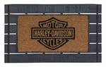 Harley-davidson Bar & Shield Riders Welcome Entry Mat, Rubber Coco Material. Fixed Price $47.95.