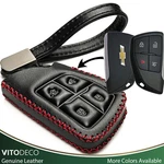 Vitodeco 4-BUTTON Leather Smart Key Fob Case For 2026 Chevrolet Suburban Tahoe. Fixed Price $15.99.