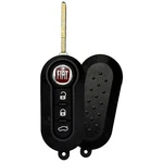 Original 2012-2017 Fiat 500 Locked Flip Key Remote With Uncut Blade RX2TRF198. Fixed Price $29.99.