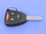 Genuine Mopar Blank With Transmitter Key 68002316AC. Fixed Price $155.25.