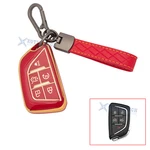 Set Red Tpu Full Seal Smart Fob Cover W/keychain For Cadillac CT5 CT6 19-UP. Fixed Price $15.99.