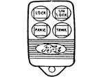 Genuine Ford Keyless Entry Transmitter F8OZ-15K601-BA. Fixed Price $31.20.