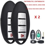 For Infiniti M35 M45 2006 2007 08- 10 Smart Remote Key Fob CWTWBU618 CWTWBU735. Fixed Price $32.19.