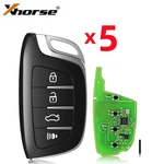 5X Xhorse XSCS00EN Smart Remote Key Colorful Crystal 4 Buttons For Vvdi Tool. Fixed Price $129.00.