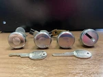 1974-EARLY 90'S Vintage Gm Door/trunk Lock Set, Strattec 608339 (608215, 605533). Fixed Price $74.95.