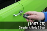 Klassic Keyless Chrysler Body 2 Door (1967-76) Entry System. Fixed Price $259.95.