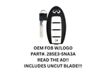 Oem Virgin 2019 Infiniti QX50 Smart Key Proximity Remote Fob KR5TXN1 285E3-5NA3A. Fixed Price $41.99.