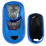 Chrome Blue Tpu Key Fob Case For Buick Envision Lacrosse Encore Regal Enclave. Fixed Price $9.09.