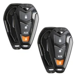 2 New Replacement Viper Button Keyless Remote Case For EZSDEI7141. Fixed Price $9.95.
