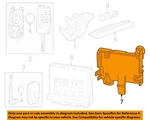 Gm Oem 16-19 Cruze Electrical Keyless Entry Components-mount Bracket 39055767. Fixed Price $29.79.