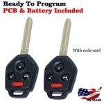 2X Replacement 2015-2019 Subaru Wrx Sti Forester Remote Key Fob CWTWB1U811. Fixed Price $27.77.