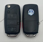 New! Volkswagen Flip Key Remote Fob 1K0959753H 48 Can NBG92596263 Jetta Golf Eos. Fixed Price $39.99.