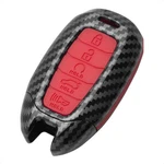 Tangsen Smart Key 5 Button, Red Silicone & Black 3D Carbon Fiber Emboss Abs. Fixed Price $25.73.