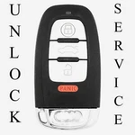 Audi Remote Key Fob Unlock Service Erase Reflash Renew Refresh Clear. Fixed Price $18.95.
