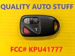 2008 2009 Mazda Keyless Remote Fob KPU41777 BAP5-67-5RY RT-MZ777 Good Condition!. Fixed Price $21.73.